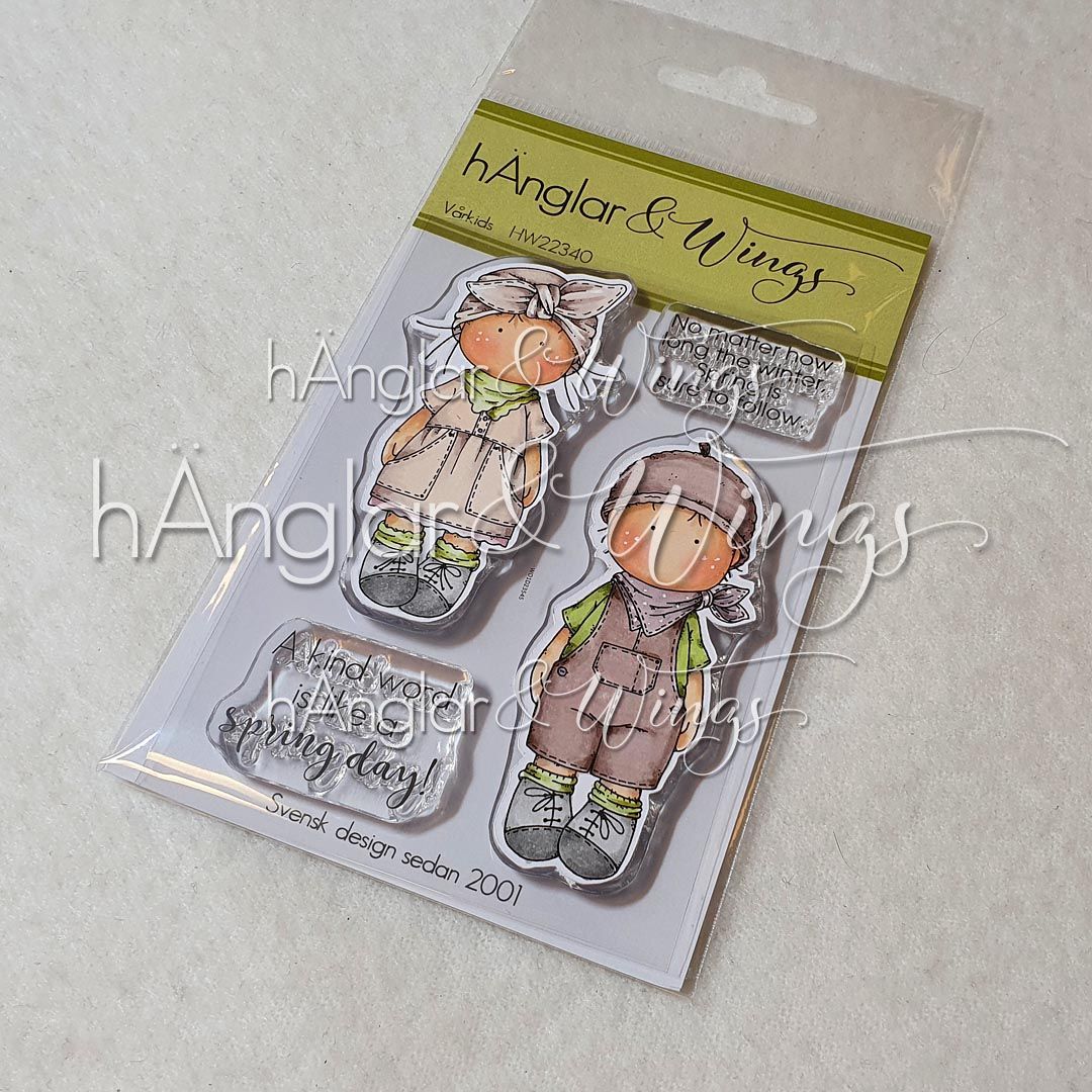 Clear Stamps - Vårkids / Spring Kids A7