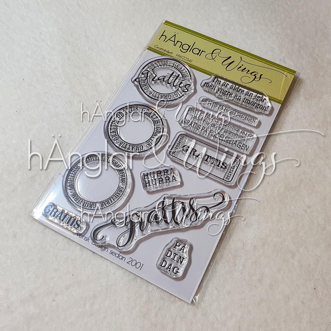 Clear Stamps - Grattisbiljett