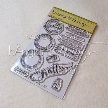 Clear Stamps - Grattisbiljett / Birthday ticket