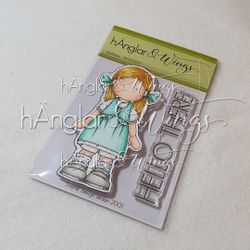 Clear Stamps - Vårflicka A7
