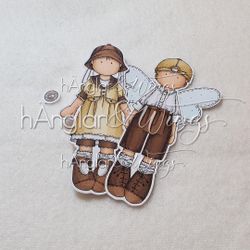 Clear Stamps - Långa VårhÄnglar / Long springhAngels