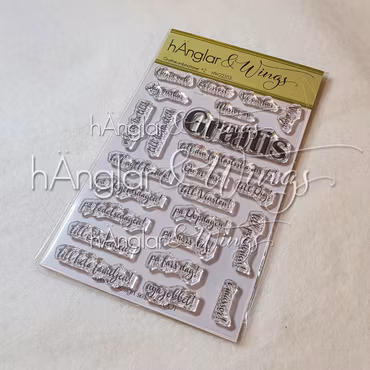 UTGÅTT - Clear Stamps - Grattiskombinationer #2