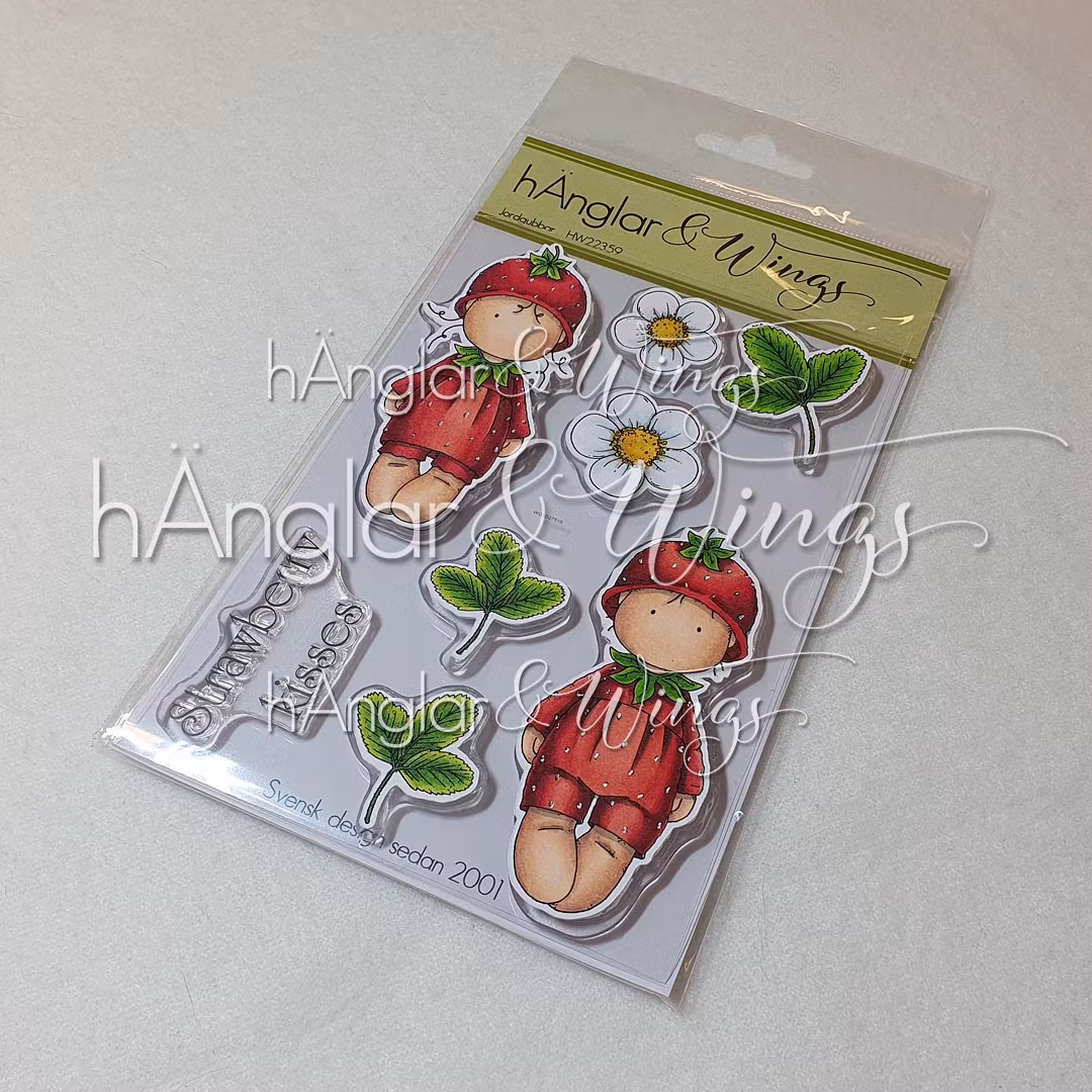 Clear Stamps - Jordgubbar / Strawberries