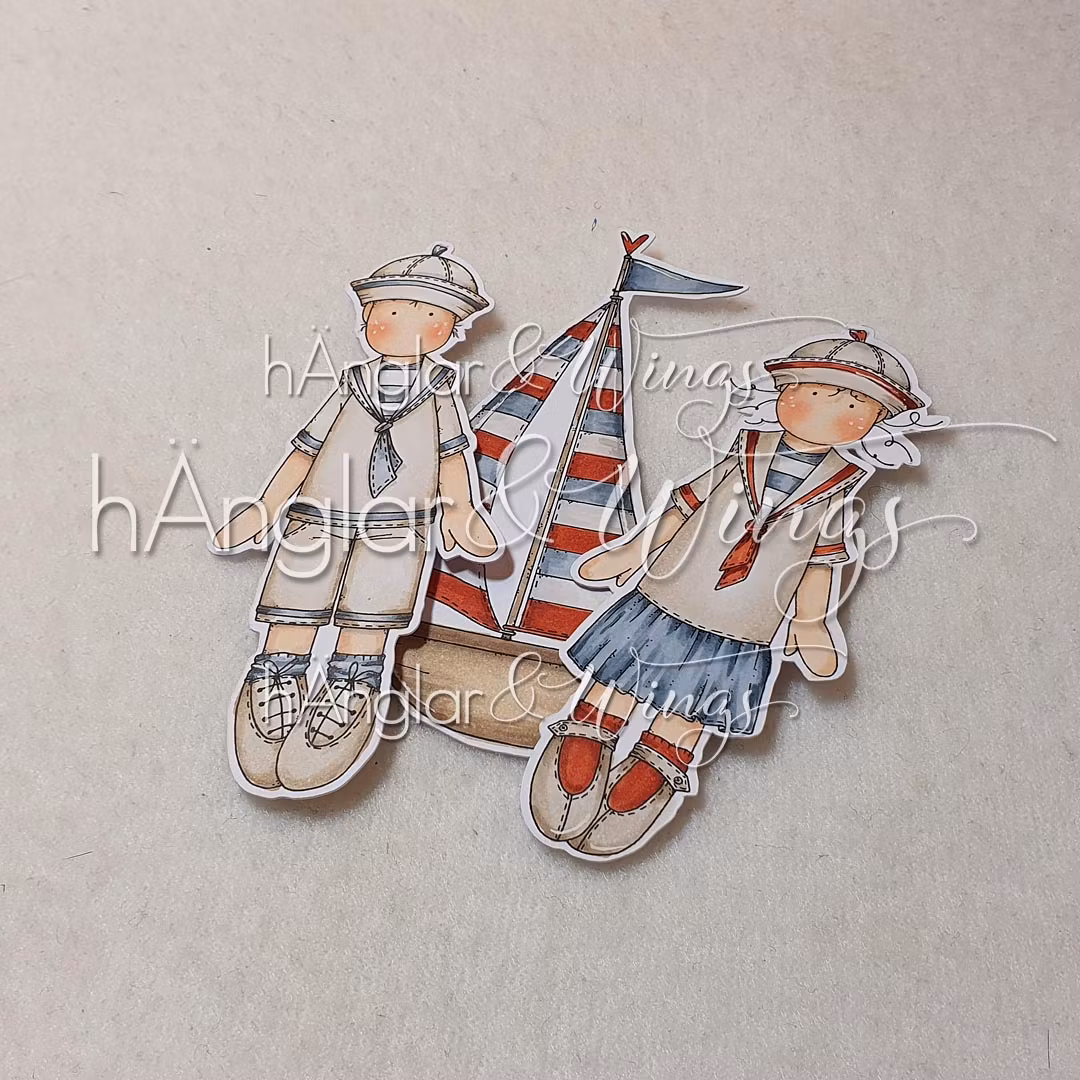 Clear Stamps - Långa Sailors