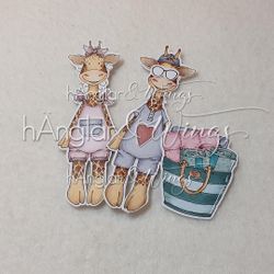 Clear Stamps - Sommargiraffer