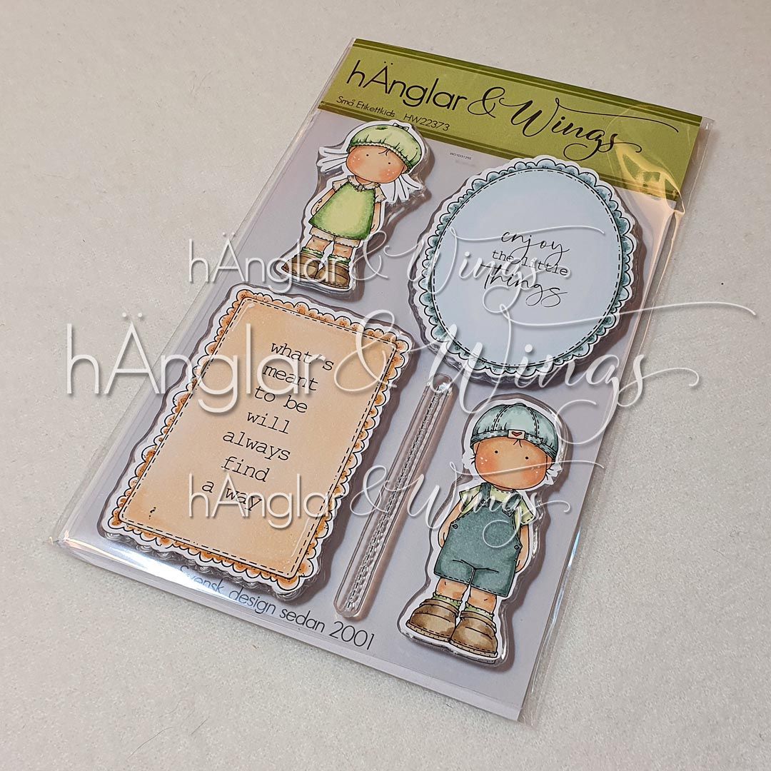 Clear Stamps - Små Etikettkids