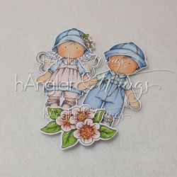 Clear Stamps - Blomstersvärmare / Flower moth