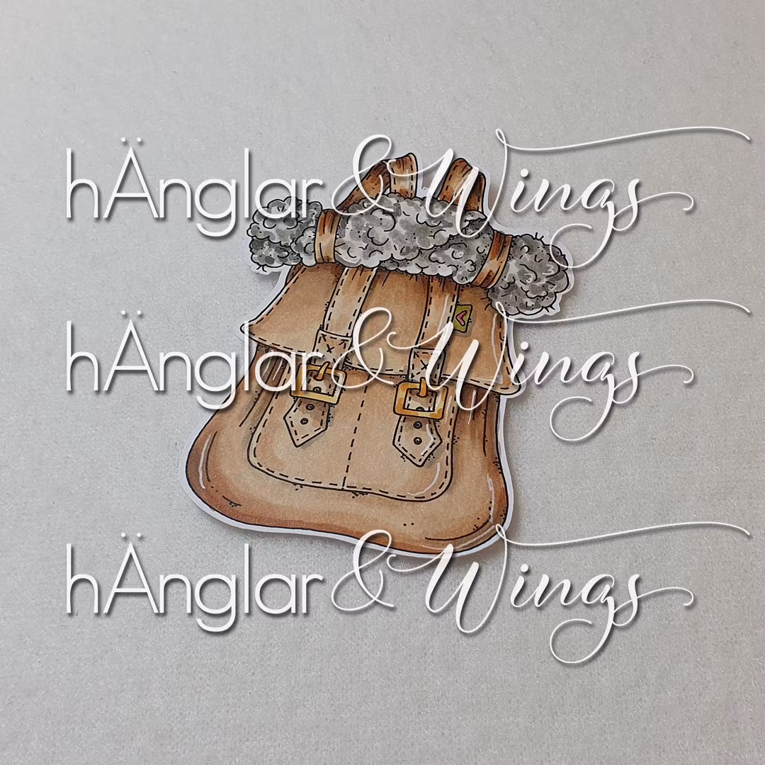 Clear Stamps - Stor Rygga / Large Backpack A7