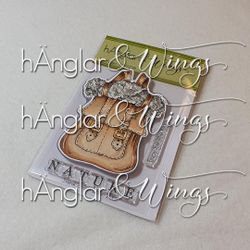 Clear Stamps - Stor Rygga A7