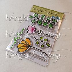 Clear Stamps - Mixade Blommor