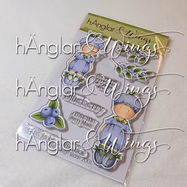 Clear Stamps - Blåbär / Blueberries