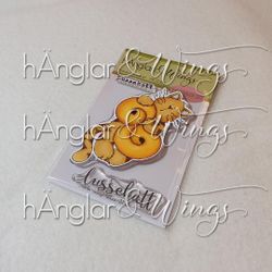 Clear Stamps - Ombakad Lussekatt A7