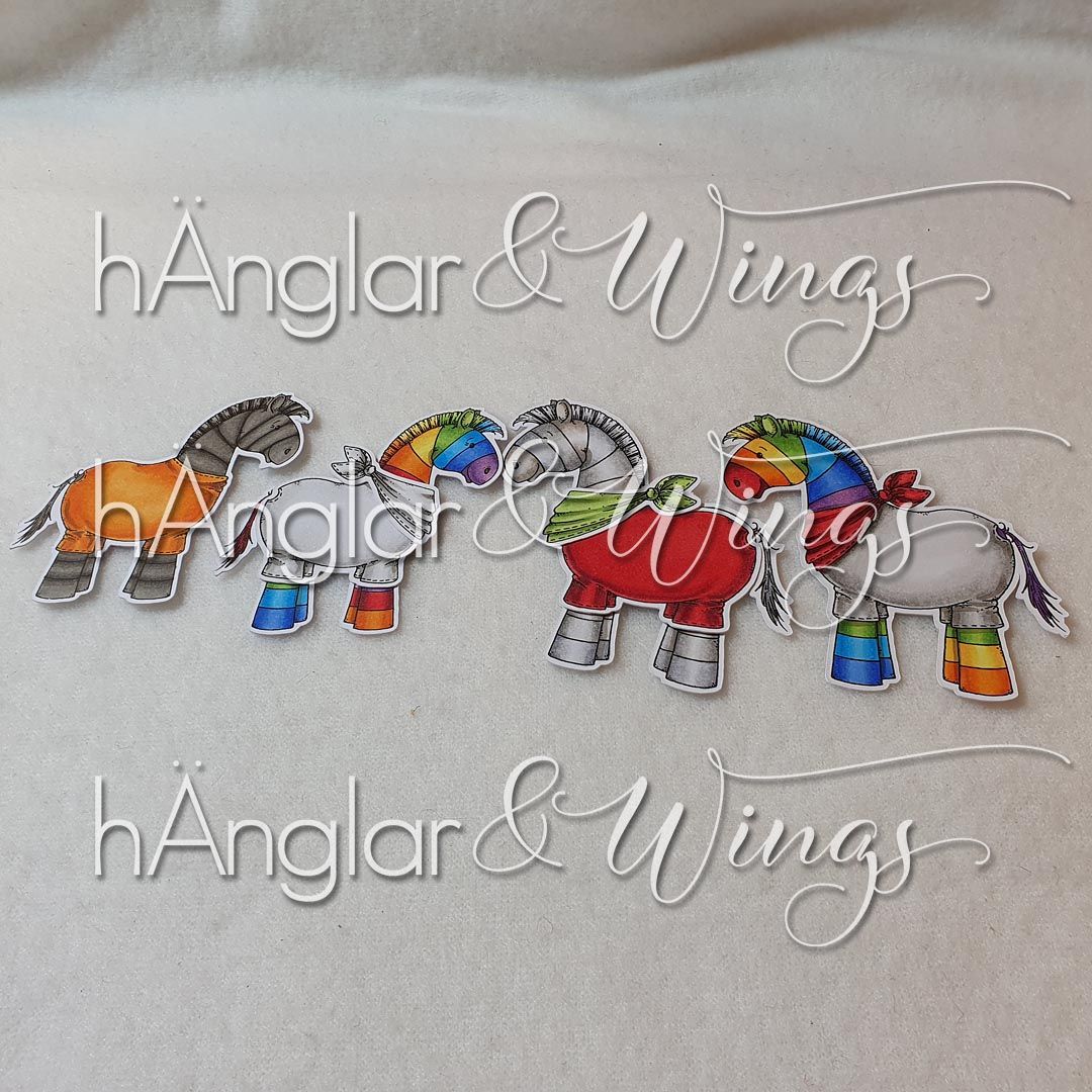 Clear Stamps - Zebror / Zebras