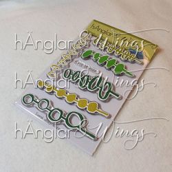 Clear Stamps - Bollstänglar / Ball stalks