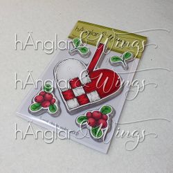 Clear Stamps - Flätat Hjärta A7
