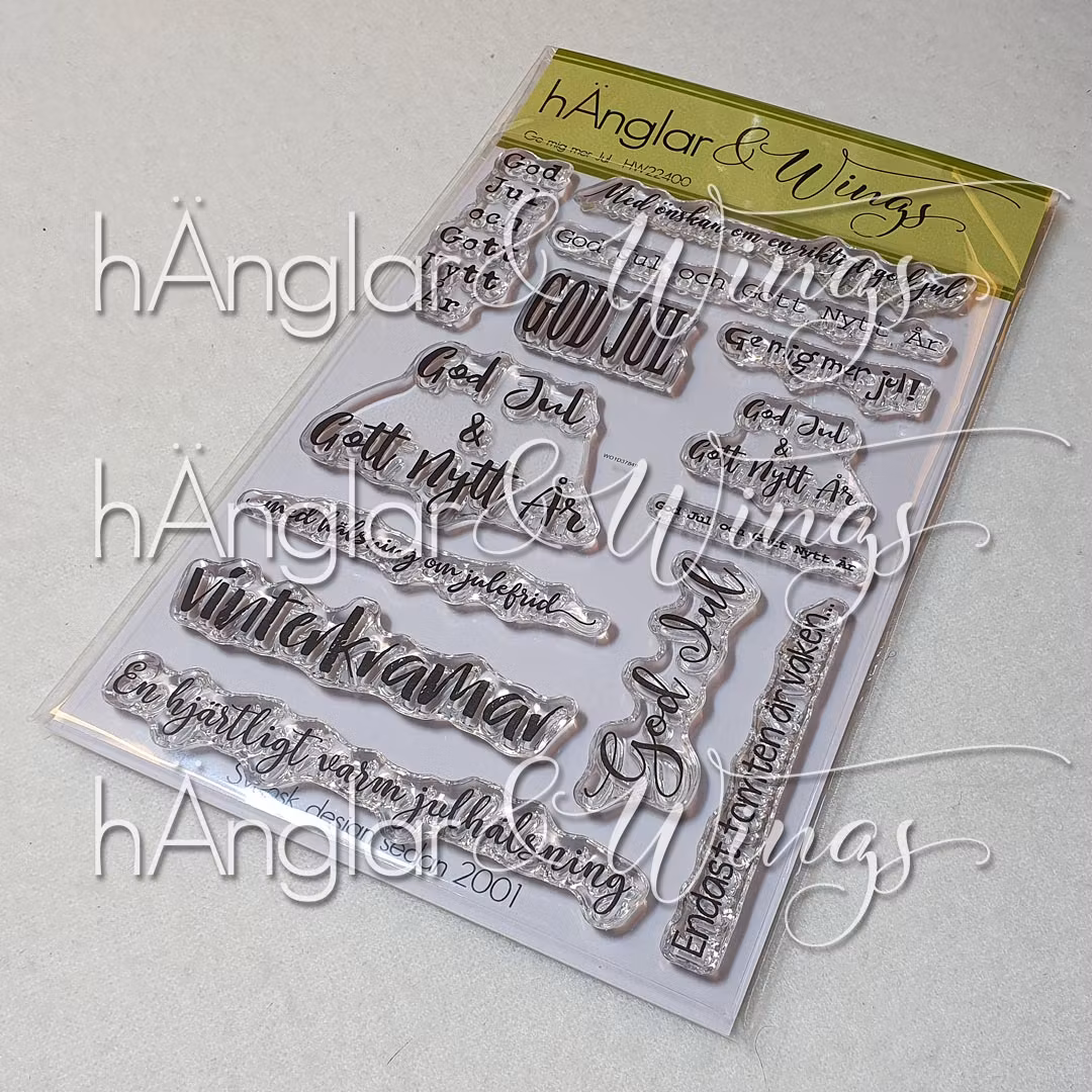 Clear Stamps - Ge mig mer Jul / Give me more Christmas!