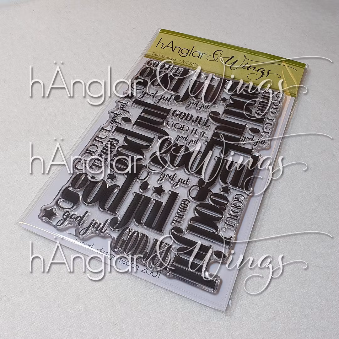 UTGÅTT - Clear Stamps - God Jul-soppa