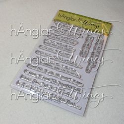 RETIRED - Clear Stamps - Julsånger / Christmas songs