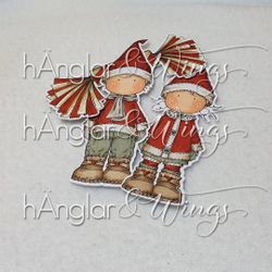 Clear Stamps - Nissar med smällkaramell