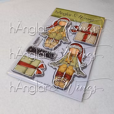UTGÅTT - Clear Stamps - Långa sittande tomtar