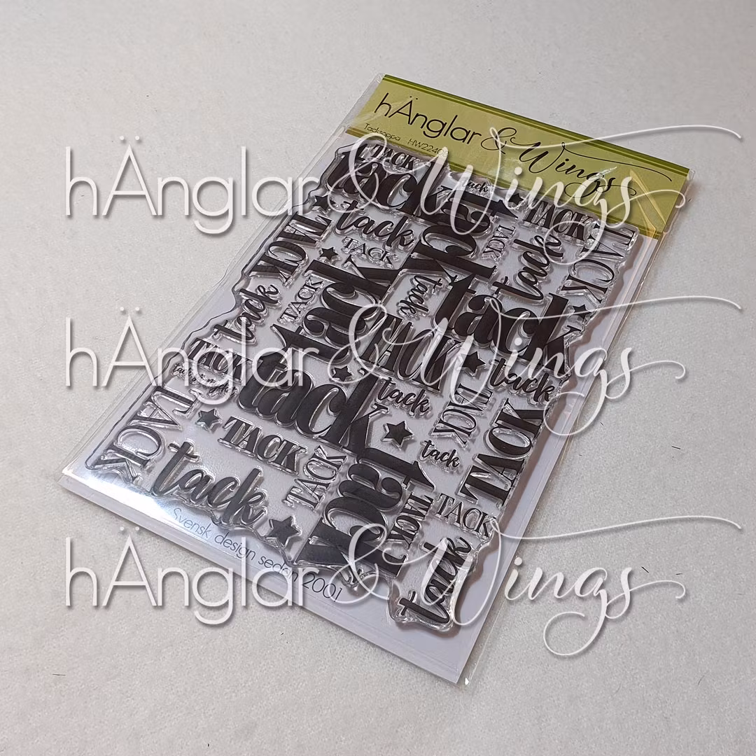 Clear Stamps - Tacksoppa