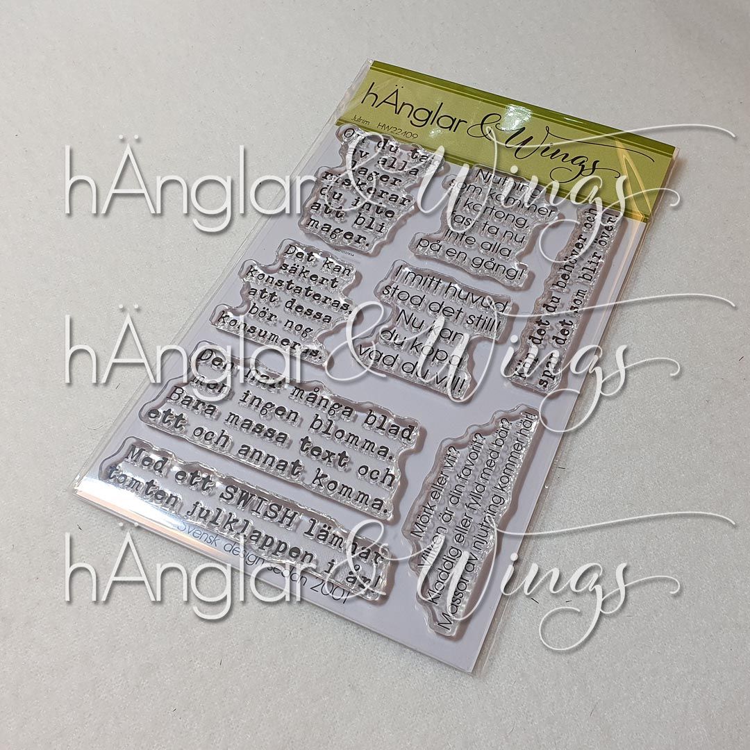 Clear Stamps - Julrim