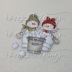 Clear Stamps - Snöskoj