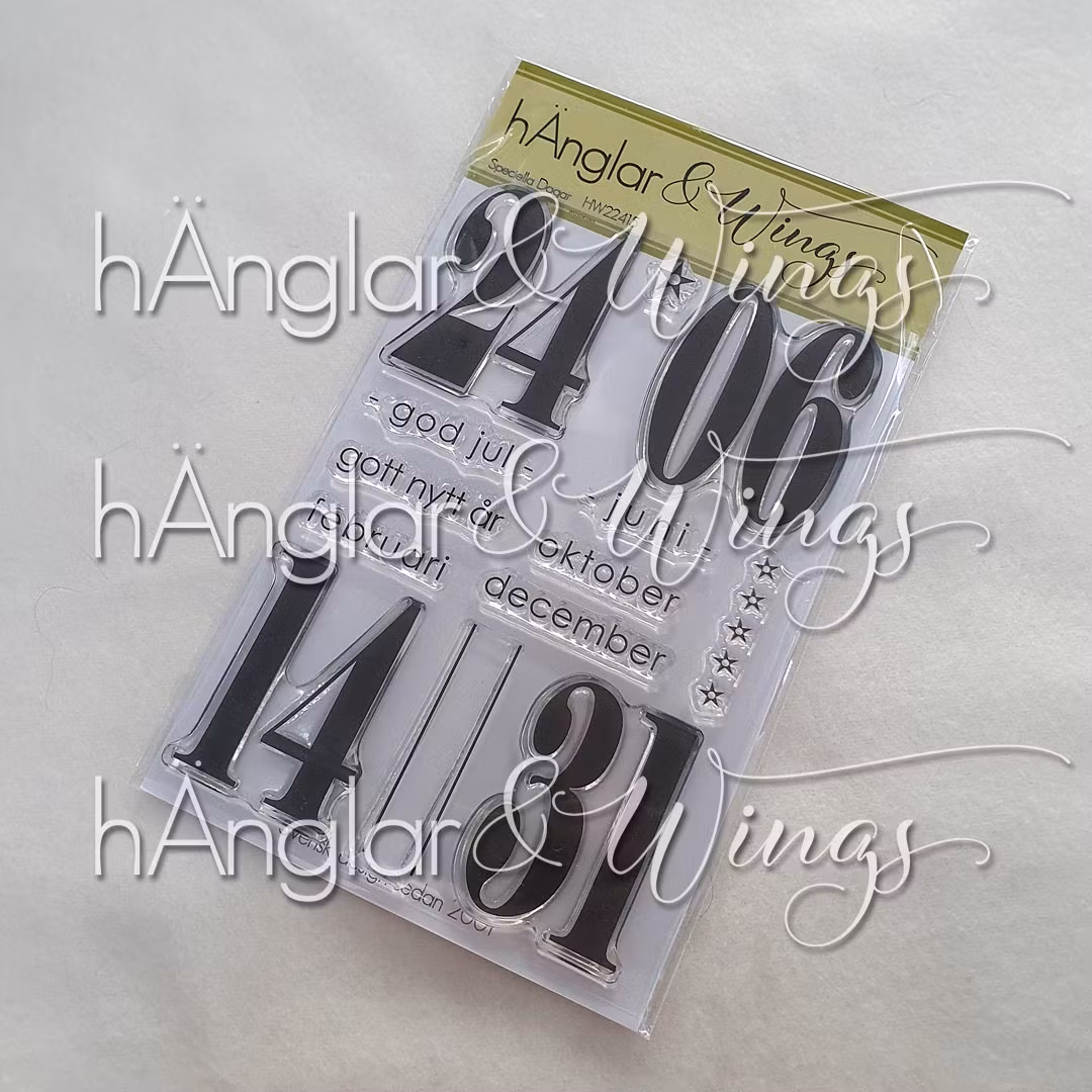 Clear Stamps - Speciella Dagar