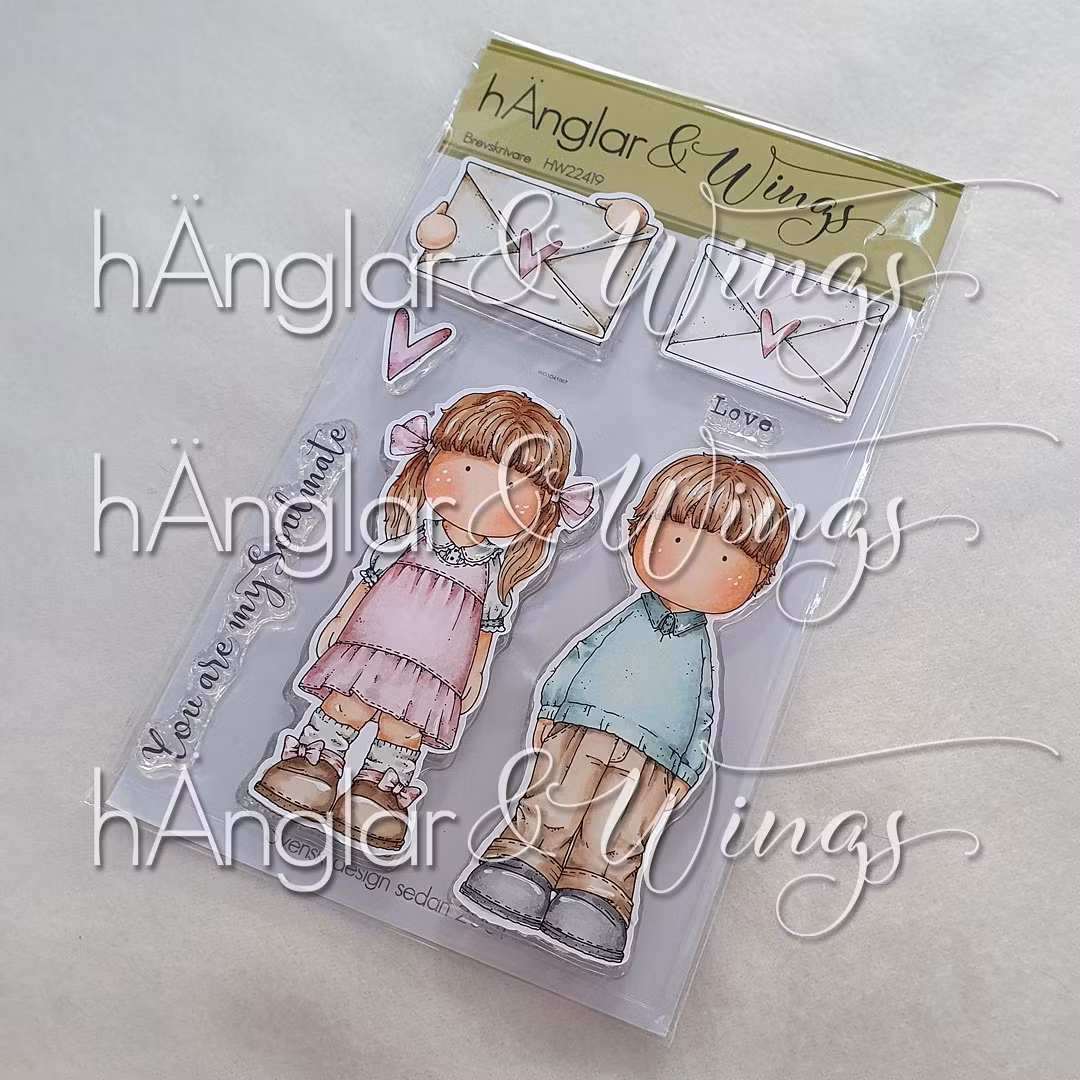 Clear Stamps - Brevskrivare / Letter Writer