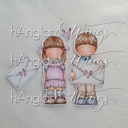 Clear Stamps - Brevskrivare