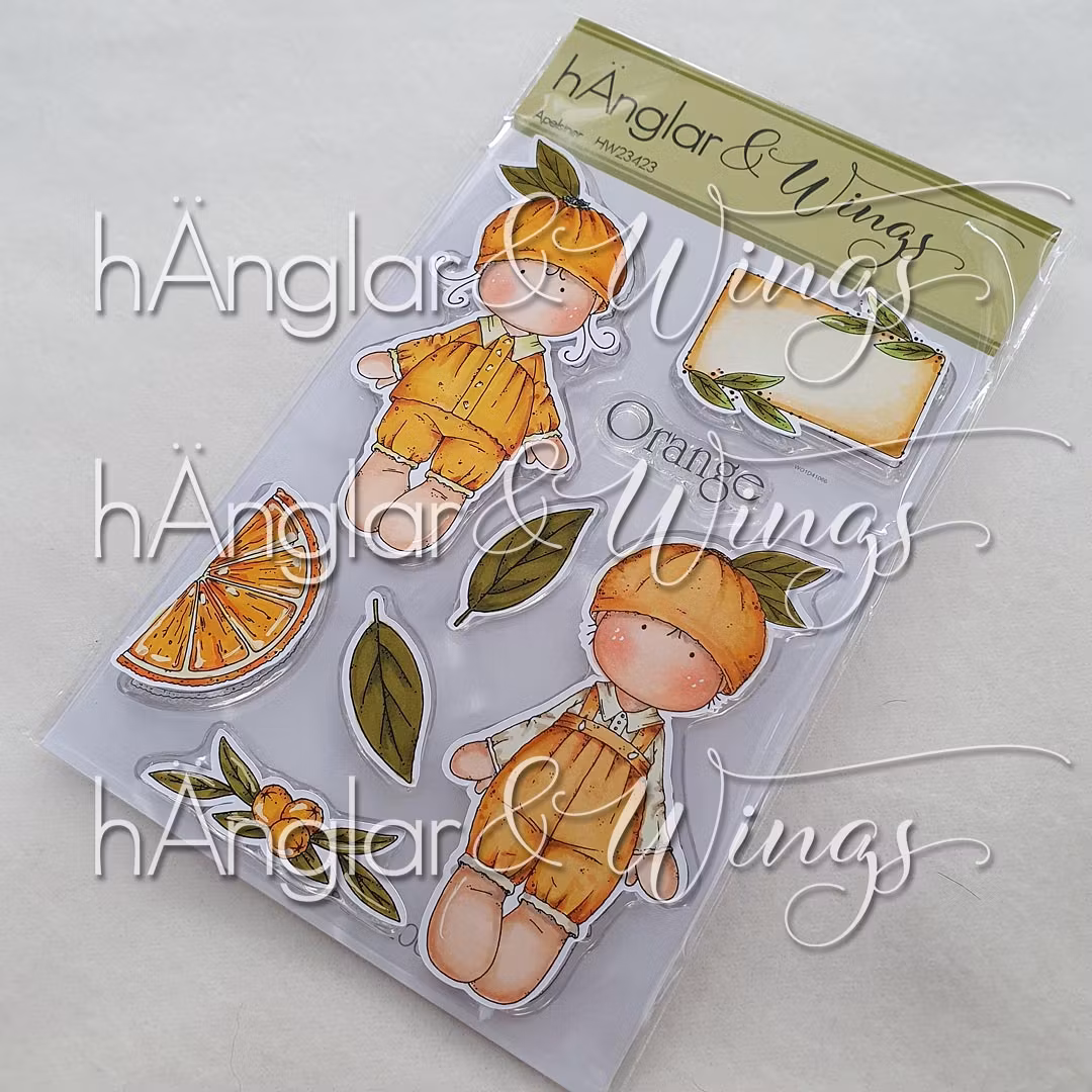 Clear Stamps - Apelsiner / Oranges