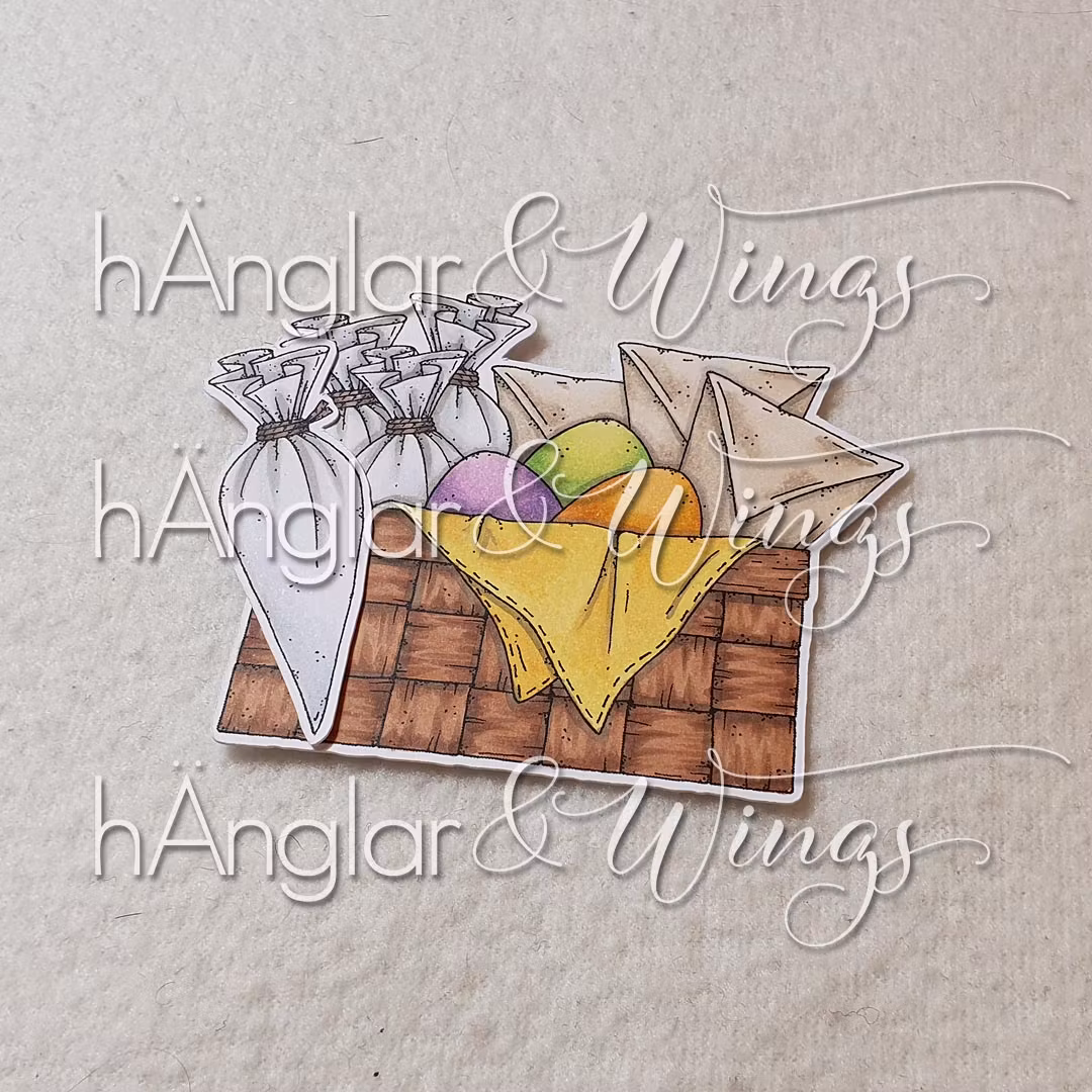 Clear Stamps - Godiskorg / Candy Basket A7