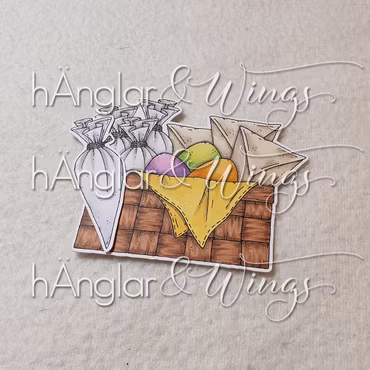 Clear Stamps - Godiskorg / Candy Basket A7