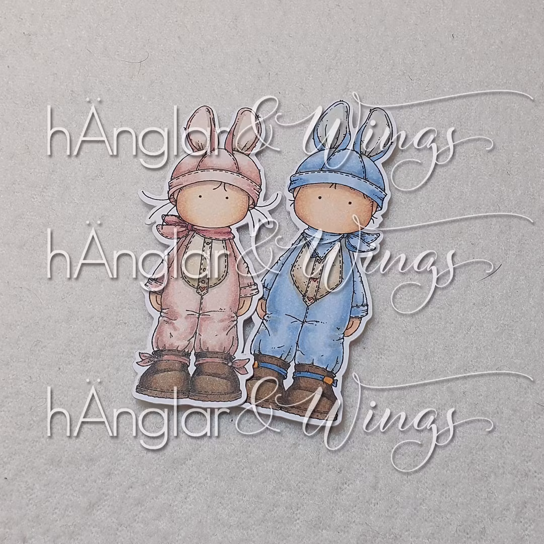 Clear Stamps - Småharar A7