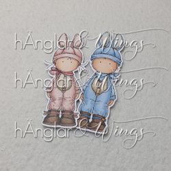 Clear Stamps - Småharar A7