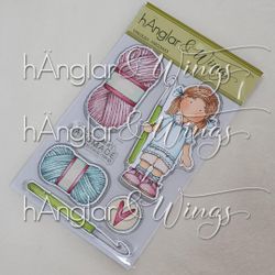 Clear Stamps - VirkaLisa / Crocheting Lisa