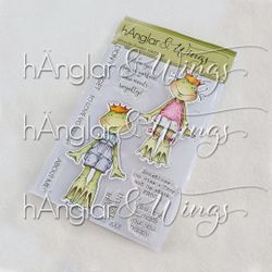 Clear Stamps - Sittande Grodor / Sitting Frogs