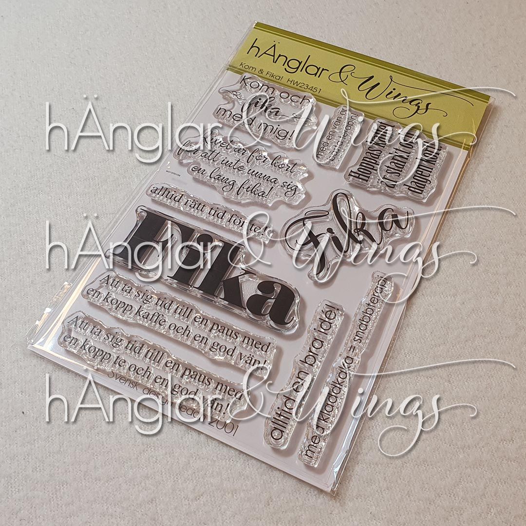 Clear Stamps - Kom & Fika!