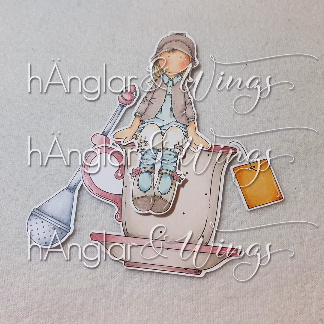 Clear Stamps - Tedags / Teatime