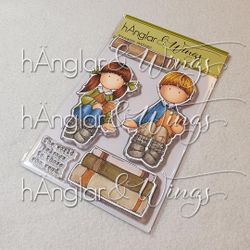 Clear Stamps - Bokslukare