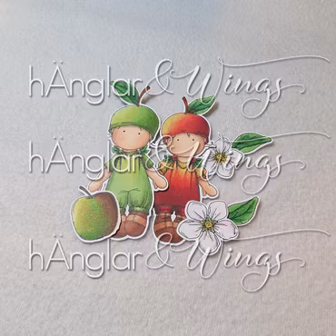 Clear Stamps - Äpplen / Apples