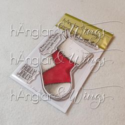 Clear Stamps - Julstrumpa A7