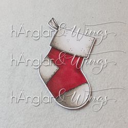 Clear Stamps - Julstrumpa A7