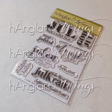 Clear Stamps - Magiska Jultexter