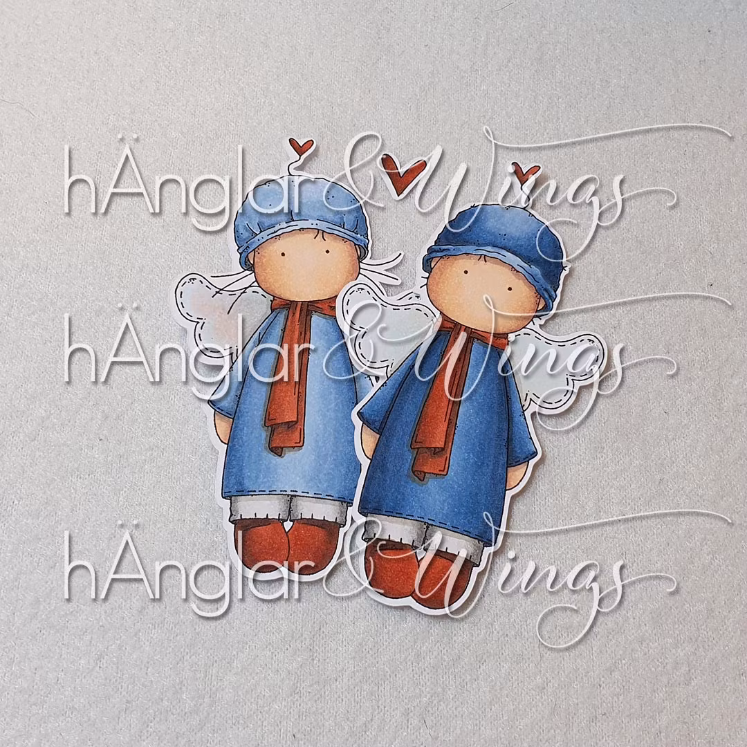 Clear Stamps - Stora hÄnglavänner