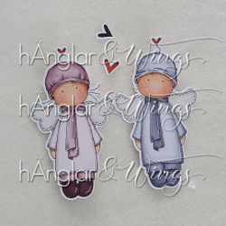 Clear Stamps - Stora hÄnglavänner