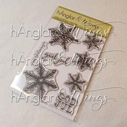 Clear Stamps - Sirliga Snöflingor