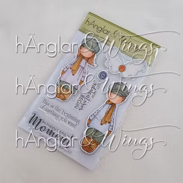 Clear Stamps - Coola hÄnglar / Cool hAngels