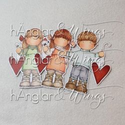 Clear Stamps - Hjärtligt