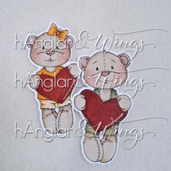 UTGÅTT - Clear Stamps - Smånallar